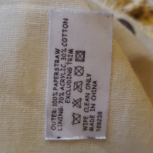 Vintage Seagrass Crochet Flowers Shoulder Bag - Picture 9 of 10